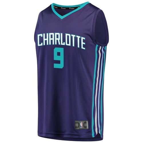 Men's Fanatics Branded Tony Parker Purple Charlotte Hornets Fast Break Replica Player Jersey  Statement Edition  Purple