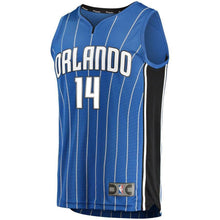 Load image into Gallery viewer, Men&#39;s Fanatics Branded DJ Augustin Blue Orlando Magic Fast Break Replica Player Jersey  Icon Edition  Blue