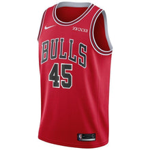 Load image into Gallery viewer, Men&#39;s Nike Denzel Valentine Red Chicago Bulls Swingman Sponsor Patch Jersey – Icon Edition  Red