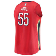 Load image into Gallery viewer, Men&#39;s Fanatics Branded E&#39;Twaun Moore Red New Orleans Pelicans Fast Break Replica Player Jersey  Statement Edition  Red