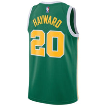 Load image into Gallery viewer, Men&#39;s Nike Gordon Hayward Green Boston Celtics / Swingman Jersey – Earned Edition  Green