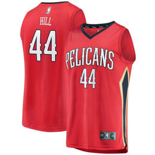 Load image into Gallery viewer, Men&#39;s Fanatics Branded Solomon Hill Red New Orleans Pelicans Fast Break Replica Player Jersey  Statement Edition  Red