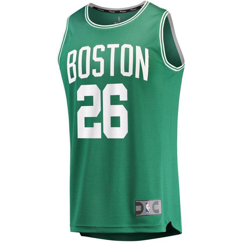 Men's Fanatics Branded Jabari Bird Green Boston Celtics Fast Break Replica Player Jersey  Green
