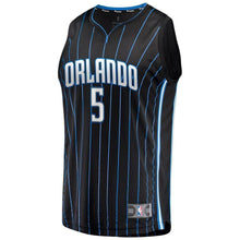 Load image into Gallery viewer, Men&#39;s Fanatics Branded Mohamed Bamba Black Orlando Magic Fast Break Replica Player Jersey  Statement Edition  Black