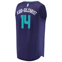 Load image into Gallery viewer, Men&#39;s Fanatics Branded Michael KiddGilchrist Purple Charlotte Hornets Fast Break Replica Player Jersey  Statement Edition  Purple