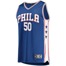 Load image into Gallery viewer, Men&#39;s Fanatics Branded Emeka Okafor Royal Philadelphia 7ers Fast Break Replica Jersey – Icon Edition  Royal