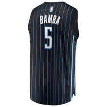 Load image into Gallery viewer, Men&#39;s Fanatics Branded Mohamed Bamba Black Orlando Magic Fast Break Replica Player Jersey  Statement Edition  Black