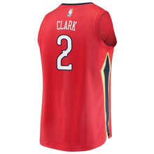 Load image into Gallery viewer, Men&#39;s Fanatics Branded Ian Clark Red New Orleans Pelicans Fast Break Replica Player Jersey  Statement Edition  Red
