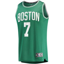 Load image into Gallery viewer, Men&#39;s Fanatics Branded Jaylen Brown Kelly Green Boston Celtics Fast Break Replica Jersey  Icon Edition  Green