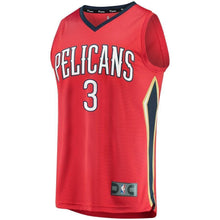 Load image into Gallery viewer, Men&#39;s Fanatics Branded Nikola Mirotic Red New Orleans Pelicans Fast Break Replica Player Jersey  Statement Edition  Red