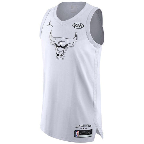Men's Jordan Brand Michael Jordan White Chicago Bulls  AllStar Game Authentic Jersey  White