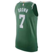 Load image into Gallery viewer, Men&#39;s Nike Jaylen Brown Green Boston Celtics Authentic Sponsor Patch Jersey – Icon Edition  Green