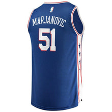 Load image into Gallery viewer, Men&#39;s Fanatics Branded Boban Marjanovic Royal Philadelphia 7ers Fast Break Replica Jersey – Icon Edition  Royal