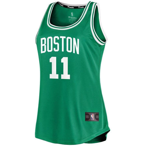 Women's Fanatics Branded Kyrie Irving Kelly Green Boston Celtics Fast Break Tank Jersey  Icon Edition  Green