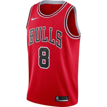 Load image into Gallery viewer, Men&#39;s Nike Zach LaVine Red Chicago Bulls Replica Swingman Jersey  Icon Edition  Red
