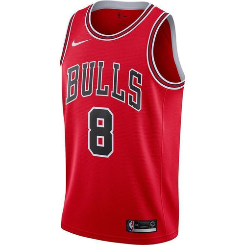 Men's Nike Zach LaVine Red Chicago Bulls Replica Swingman Jersey  Icon Edition  Red