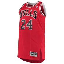 Load image into Gallery viewer, Men&#39;s adidas Lauri Markkanen Red Chicago Bulls Finished Authentic Jersey  Red