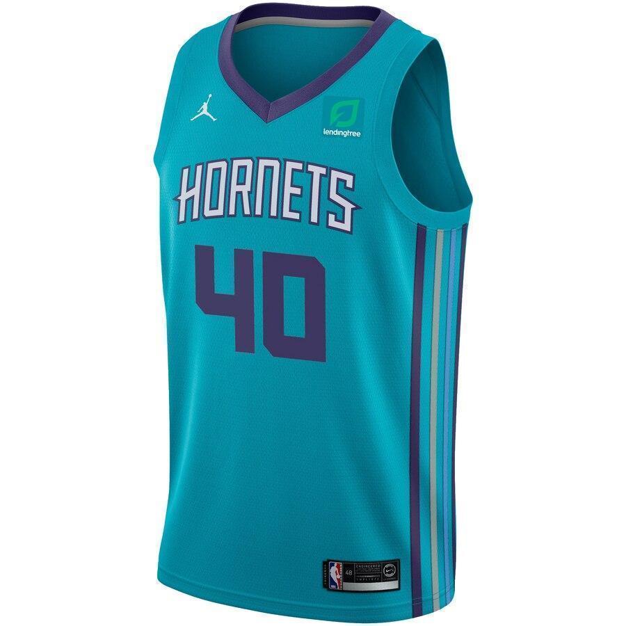 Men's Jordan Brand Cody Zeller Teal Charlotte Hornets Swingman Sponsor Patch Jersey – Icon Edition  Aqua