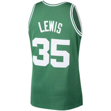 Load image into Gallery viewer, Men&#39;s Mitchell &amp; Ness Reggie Lewis Kelly Green Boston Celtics  Hardwood Classics Swingman Jersey  Green