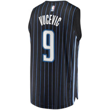 Load image into Gallery viewer, Men&#39;s Fanatics Branded Nikola Vucevic Black Orlando Magic Fast Break Replica Player Jersey  Statement Edition  Black
