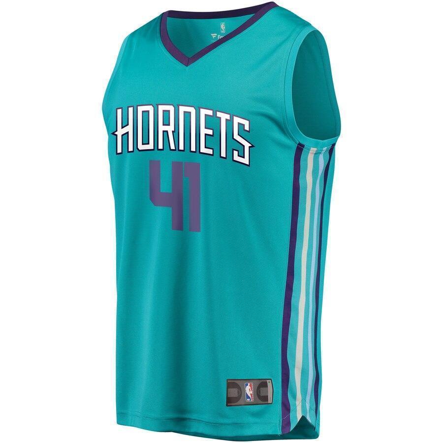 Youth Fanatics Branded Willy Hernangomez Teal Charlotte Hornets Fast Break Player Jersey  Icon Edition  Aqua