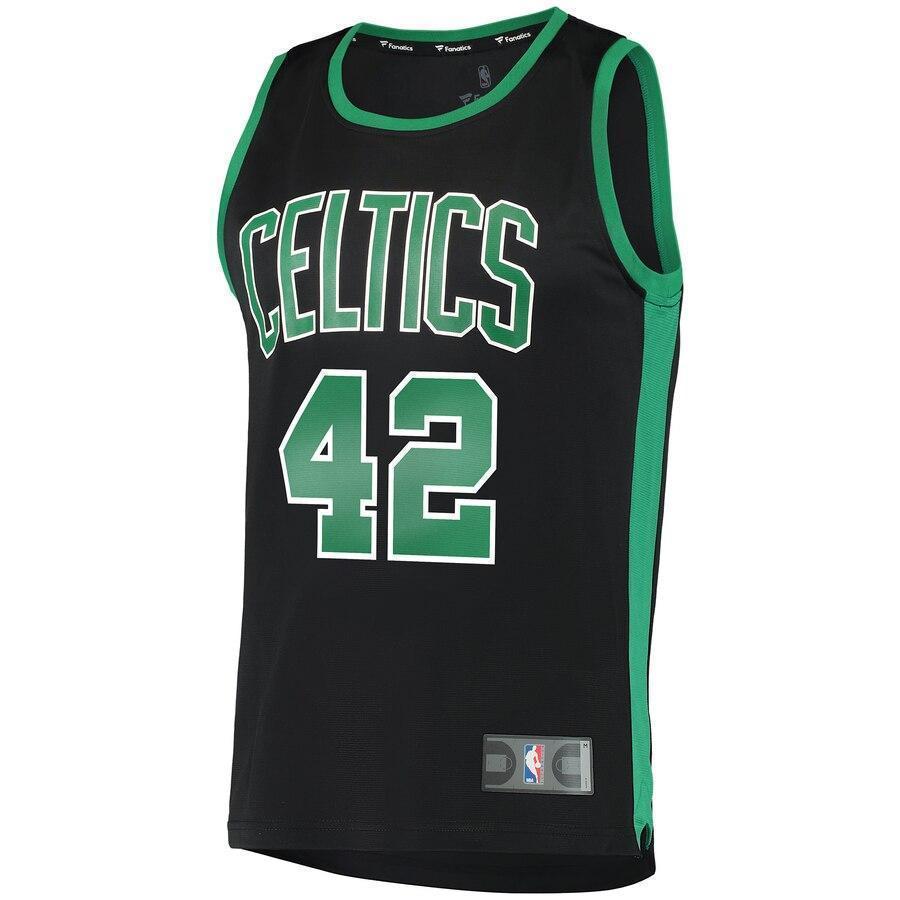 Men's Fanatics Branded Al Horford Black Boston Celtics Fast Break Replica Jersey  Statement Edition  Black