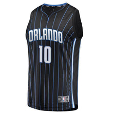 Load image into Gallery viewer, Men&#39;s Fanatics Branded Evan Fournier Black Orlando Magic Fast Break Replica Jersey  Statement Edition  Black
