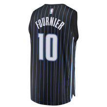 Load image into Gallery viewer, Men&#39;s Fanatics Branded Evan Fournier Black Orlando Magic Fast Break Replica Jersey  Statement Edition  Black