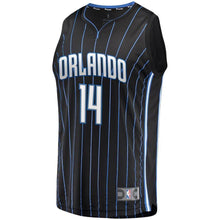 Load image into Gallery viewer, Men&#39;s Fanatics Branded DJ Augustin Black Orlando Magic Fast Break Replica Player Jersey  Statement Edition  Black