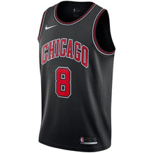 Load image into Gallery viewer, Men&#39;s Nike Zach LaVine Black Chicago Bulls Replica Swingman Jersey  Statement Edition  Black