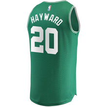 Load image into Gallery viewer, Men&#39;s Fanatics Branded Gordon Hayward Green Boston Celtics Fast Break Replica Jersey  Icon Edition  Green