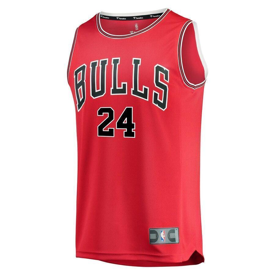 Youth Fanatics Branded Denzel Valentine Red Chicago Bulls Fast Break Player Jersey  Icon Edition  Red
