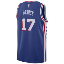 Load image into Gallery viewer, Men&#39;s Nike JJ Redick Royal Philadelphia 7ers Swingman Sponsor Patch Jersey  Icon Edition  Royal