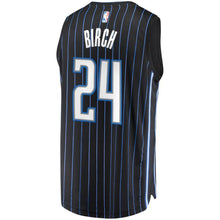 Load image into Gallery viewer, Men&#39;s Fanatics Branded Khem Birch Black Orlando Magic Fast Break Replica Player Jersey  Statement Edition  Black