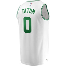Load image into Gallery viewer, Men&#39;s Fanatics Branded Jayson Tatum White Boston Celtics Fast Break Replica Jersey  Association Edition  White