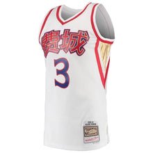 Load image into Gallery viewer, Men&#39;s Mitchell &amp; Ness Allen Iverson White Philadelphia 7ers  Chinese New Year Swingman Throwback Jersey  White