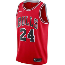 Load image into Gallery viewer, Men&#39;s Nike Lauri Markkanen Red Chicago Bulls Replica Swingman Jersey  Icon Edition  Red