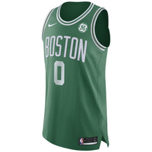 Load image into Gallery viewer, Men&#39;s Nike Jayson Tatum Green Boston Celtics Authentic Sponsor Patch Jersey – Icon Edition  Green
