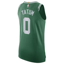 Load image into Gallery viewer, Men&#39;s Nike Jayson Tatum Green Boston Celtics Authentic Sponsor Patch Jersey – Icon Edition  Green