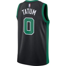 Load image into Gallery viewer, Men&#39;s Nike Jayson Tatum Black Boston Celtics Replica Swingman Jersey  Statement Edition  Black