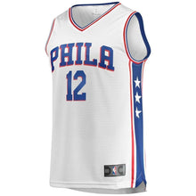 Load image into Gallery viewer, Men&#39;s Fanatics Branded T.J. McConnell White Philadelphia 7ers Fast Break Jersey  Association Edition  White