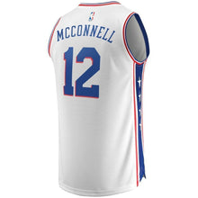 Load image into Gallery viewer, Men&#39;s Fanatics Branded T.J. McConnell White Philadelphia 7ers Fast Break Jersey  Association Edition  White