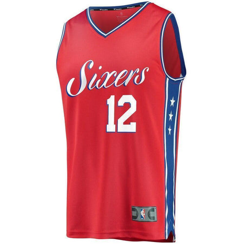 Men's Fanatics Branded T.J. McConnell Red Philadelphia 7ers Fast Break Replica Player Jersey  Statement Edition  Red