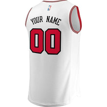 Load image into Gallery viewer, Youth Fanatics Branded White Chicago Bulls Fast Break Custom Replica Jersey  Association Edition  White