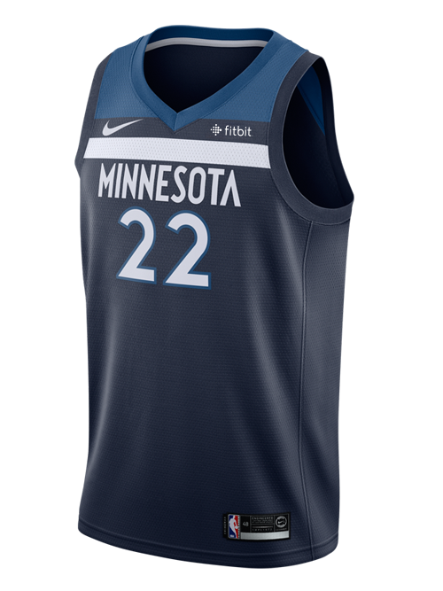 Minnesota Timberwolves Andrew Wiggins Icon Swingman Jersey  Grey